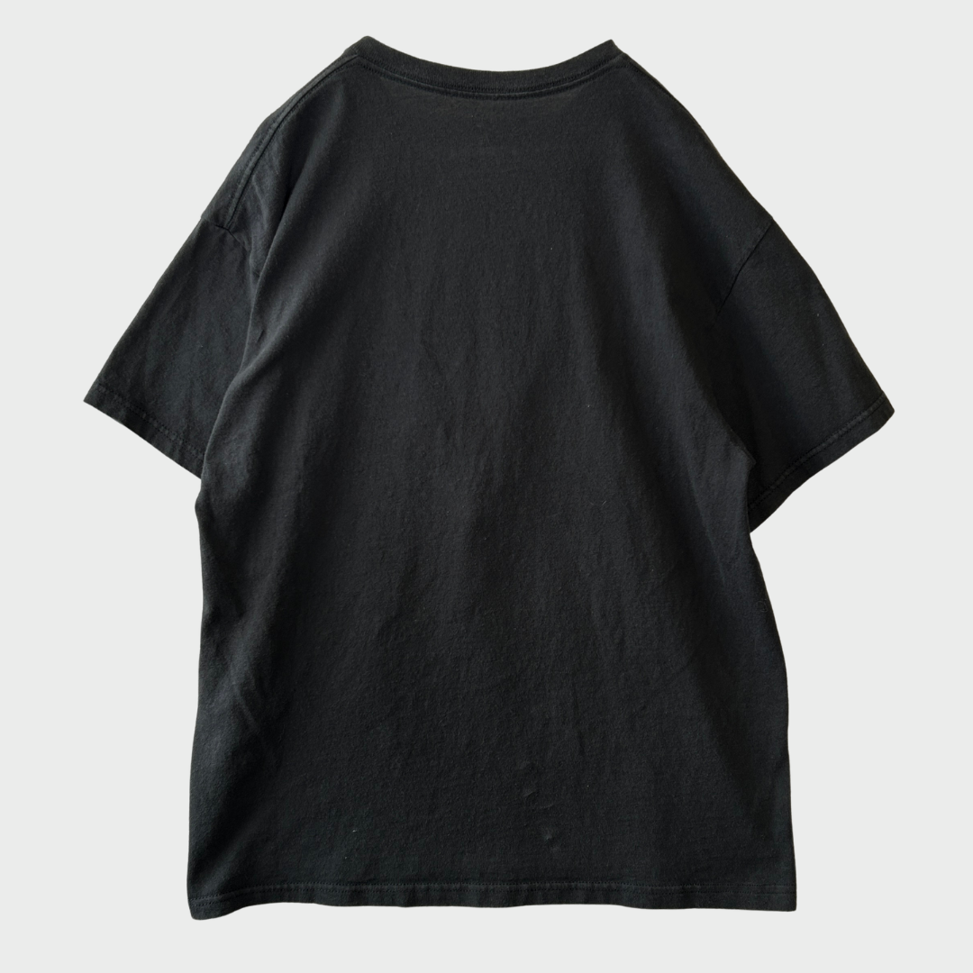 10's Walnut&39 アニマルプリントTシャツ 猫 ブラック(L)/B3500T-SO