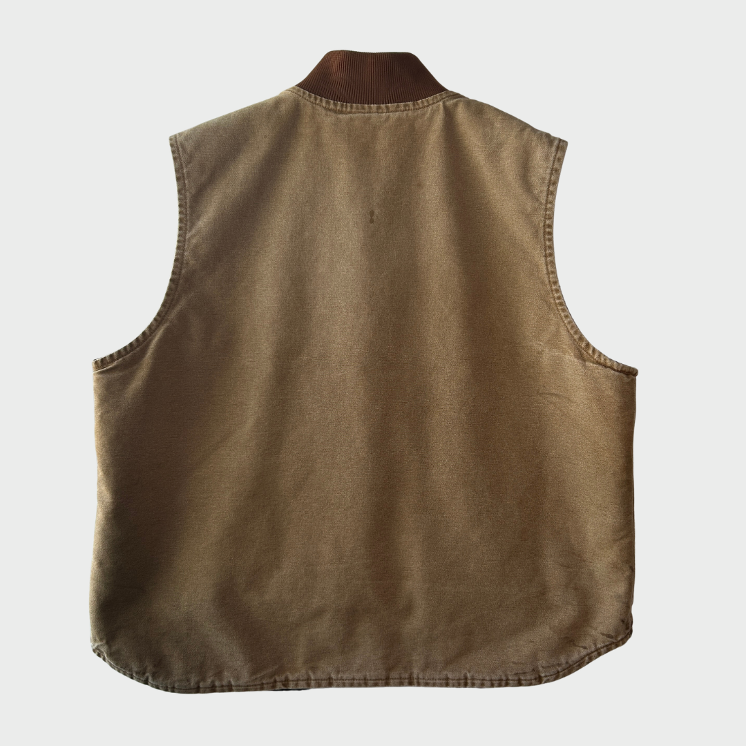 Carhartt カーハート ダックベスト ブラウン/B4262V-SO