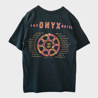 00's  BRITNEY SPEARS  THE ONYX  HOTEL 2004 ツアーTシャツ 黒 /A7334T-SO