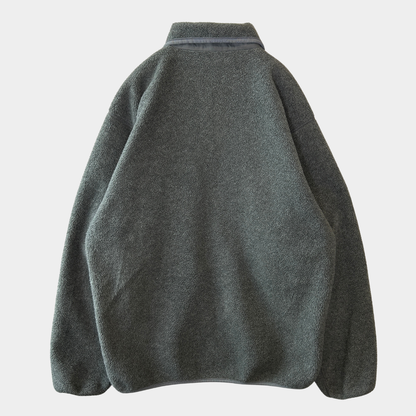 90's Patagonia パタゴニア シンチラジャケット フリース USA製 グレー(M)/A5179O-SO