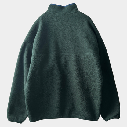 90's Patagonia synchilla Snap-T パタゴニア シンチラ スナップT 深緑 ブルー (XL)/C0097F-SO