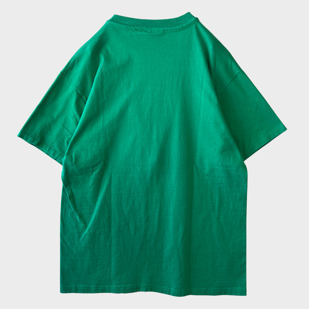 90's Hanes ヘインズ BECK 96年 アルバム  Odelay バンドTシャツ 緑 (L) /B3492T-SO