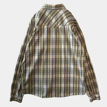Patagonia パタゴニア ”Good Shirt" ウェスタンチェックシャツ コットンリップストップ (L)/C1123SH-SO