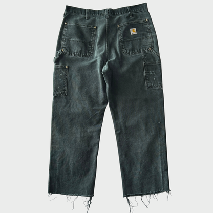 00's Carhartt カーハート ダブルニー ブラック (サイズ不明)/A8361P 00's Carhartt カーハート ダブルニー ブラック (サイズ不明)/A8361P