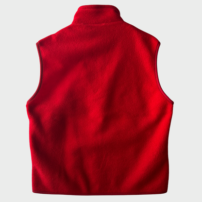 90's Patagonia パタゴニア シンチラ フリースベスト 赤 (L)B1424V-SO