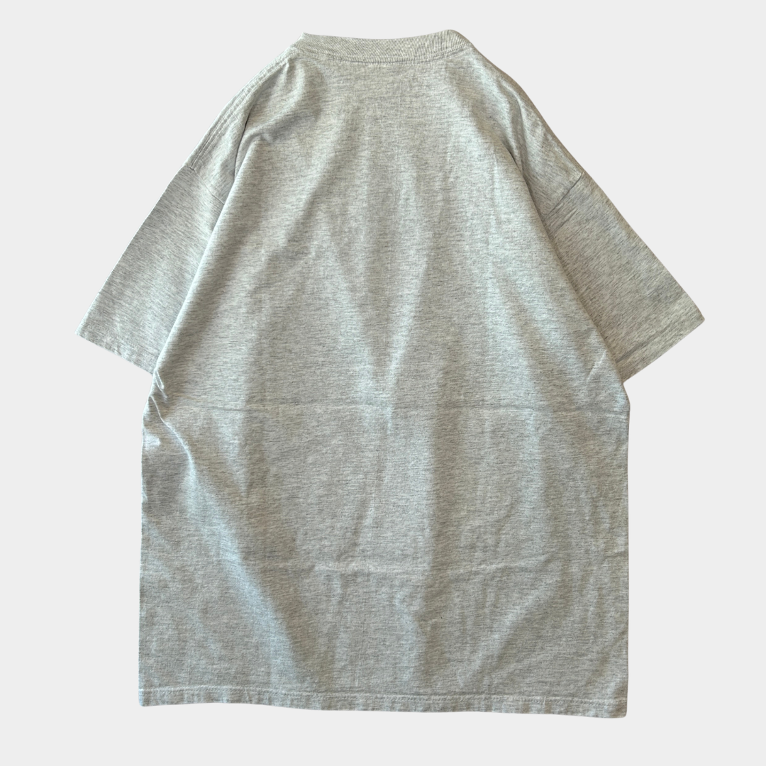 90's Disney Design ディズニーワールド２５周年 ソーサラーミッキー Tシャツ グレー(L)/A7581T-SO