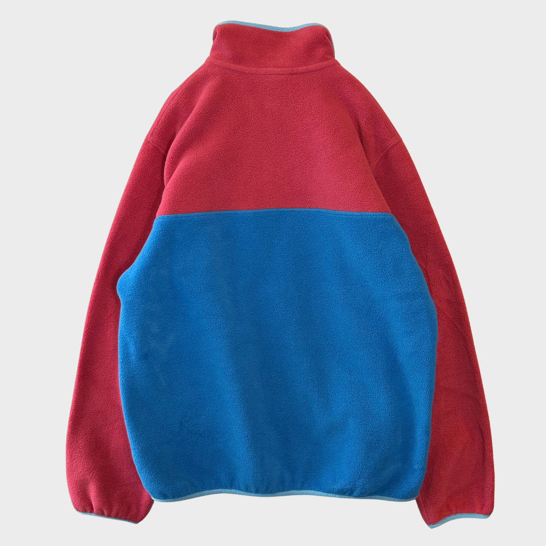 00's Patagonia シンチラスナップT フリースプルオーバー ローズ / シアン (L)/B3162F-SO