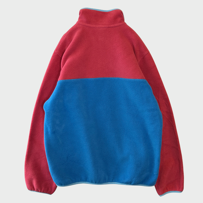 00's Patagonia シンチラスナップT フリースプルオーバー ローズ / シアン (L)/B3162F-SO