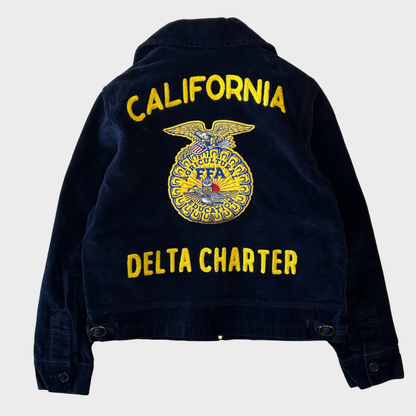 00's FFA ジャケット "CALIFORNIA" 紺 (34)/A9338J-SO