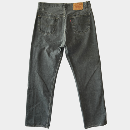 90's Levi's リーバイス 501-0658 先染めブラック デニムパンツ USA製 (36×30)/A6589P-SO