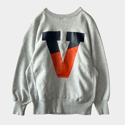 90's Champion Reverse weave リバースウィーブ "Virginia" カレッジスウェット グレー (M)/C0678S-SO
