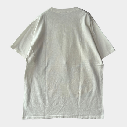 90's DELTA "FRED FLINTSTONE" Tシャツ ホワイト (L)/A7575T-SO