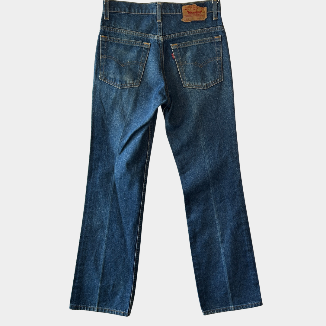 80's Levi's リーバイス 517 デニムパンツ ブーツカット USA製 (30×30)/A9574P-SO