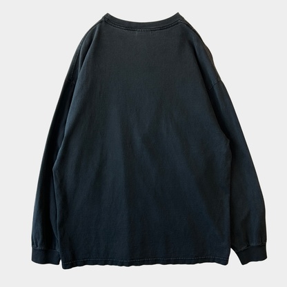 00's Rolling Stones ローリング・ストーンズ 2002-2003 ツアーTシャツ ロンT　黒(XL)/C1042T-SO