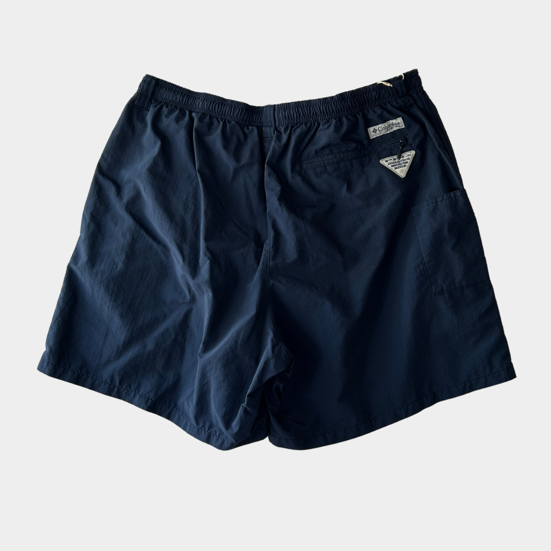 00's Columbia コロンビア PFG ナイロンショートパンツ 紺 (L)/C0900P-SO