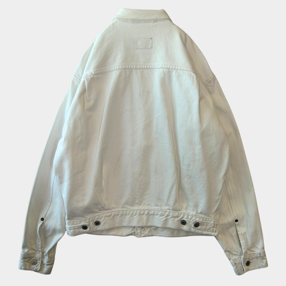 90's Euro Levi's リーバイス 70502-02 2ndタイプ トラッカージャケット イタリア製 ホワイト(L)/A7538J-SO