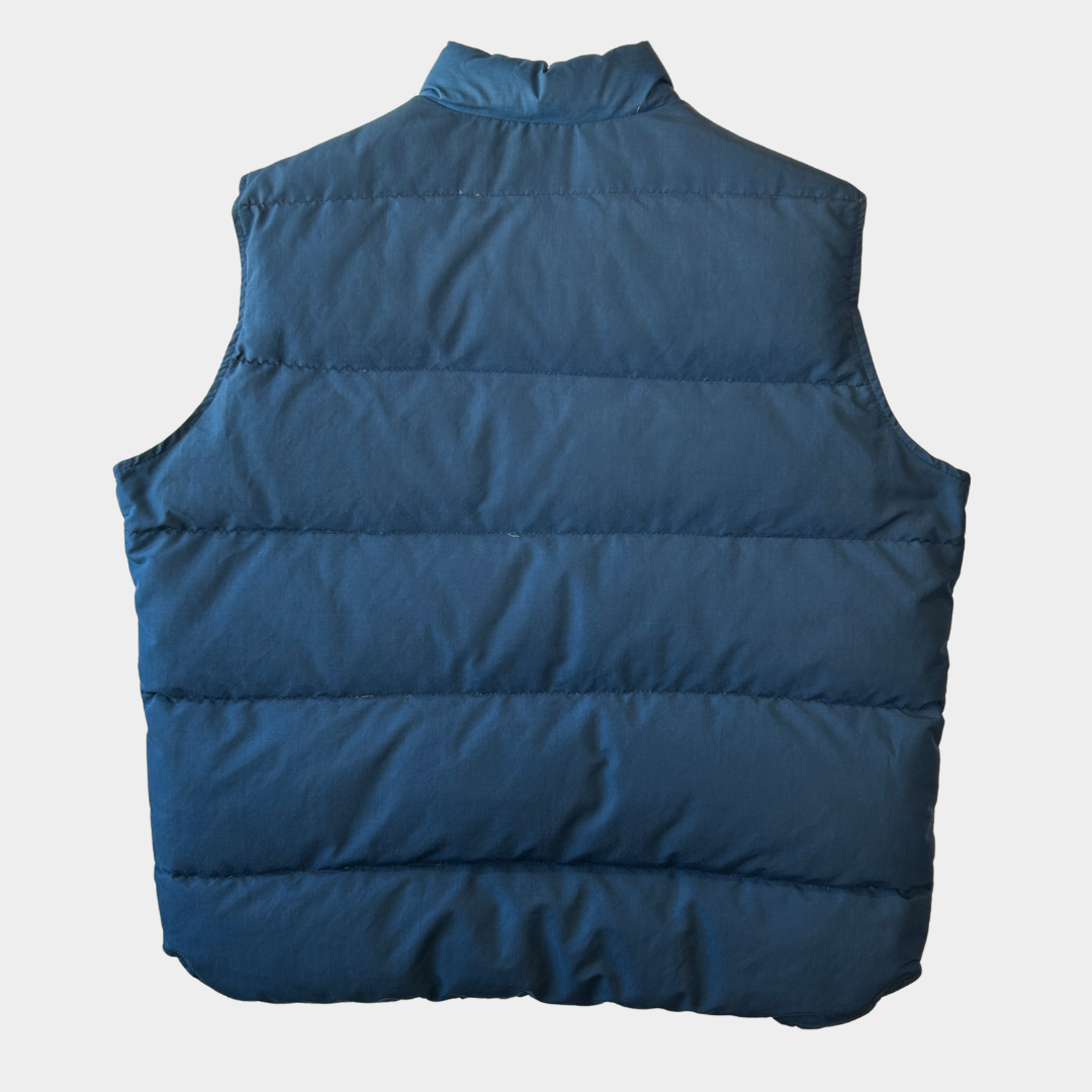 70's Woolrich ウールリッチ ダウンベスト ネイビー(XL)/C0254V-SO