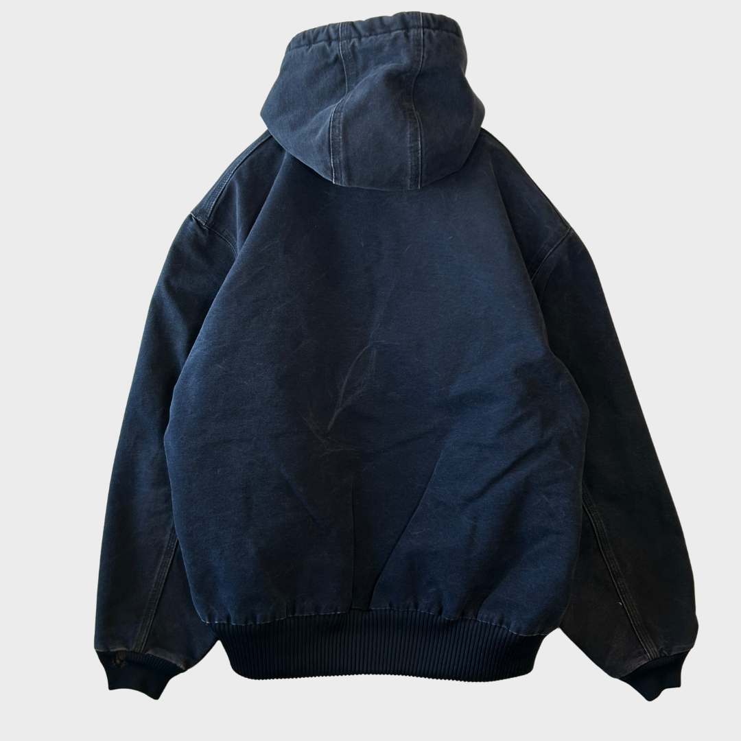 00's Carhartt カーハート アクティブジャケット J130 MDT ネイビー系 (L) /B3403J-SO