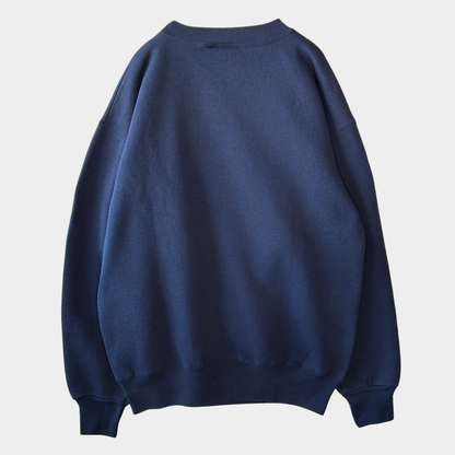 90's Disney くまのプーさん キャラクタースウェット 紺 (M)/B0752S-SO