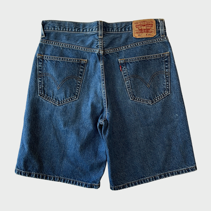 00's Levi's 550 リーバイス デニム ハーフパンツ 青 (w34)/B2810P-SO