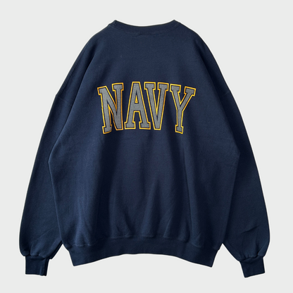 90's Soffe US NAVY ミリタリースウェット 紺 (2XL)/B0745S-SO