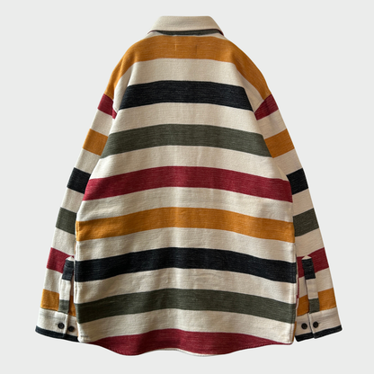 00's Pendleton ペンドルトン ブランケット オーバーシャツ ストライプ ボーダー (M) /A9769SH-SO