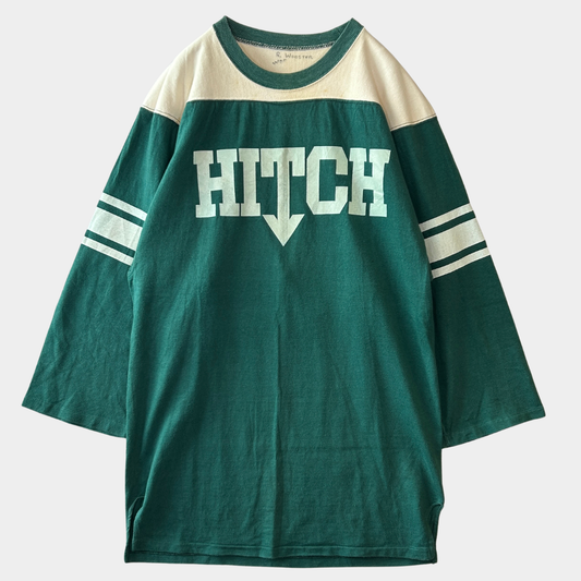 60's Hanes Sport ヘインズ HITCH フットボールTシャツ コットン100% (L)/C0700T-SO