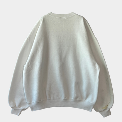 90's RUSSELL ATHLETIC "ALABAMA" カレッジ スウェット ホワイト (XL)/A5608S-SO