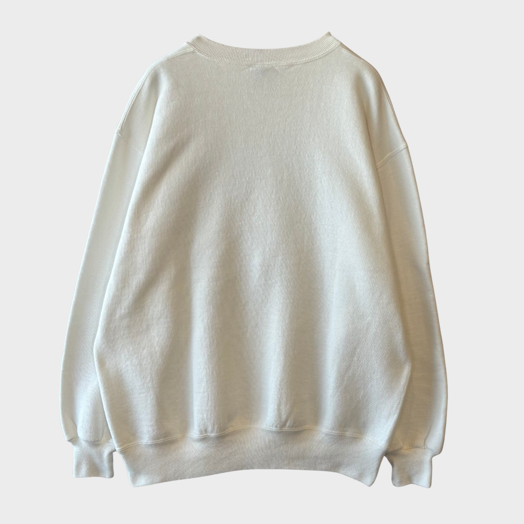 90's Russell Athletic Purdue カレッジスウェット 白 (XL)/B2979S-SO