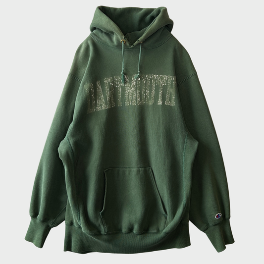 80's Champion Reverse Weave Dartmouth リバースウィーブ カレッジスウェット ハトメ 緑 (XL)/C0237H-SO
