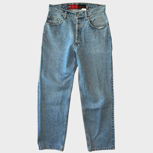 00's Levi's Silber Tab リーバイス Loose デニムパンツ 薄青 (30×30)/B1756P-SO