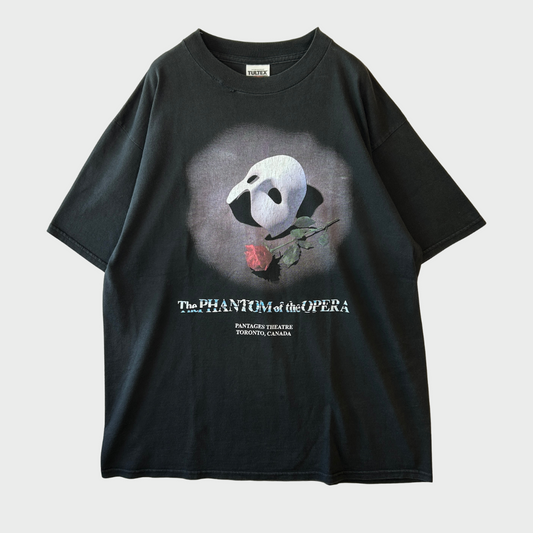 00's Tultex オペラ座の怪人 舞台Tシャツ 黒 (XL)/B2687T-SO