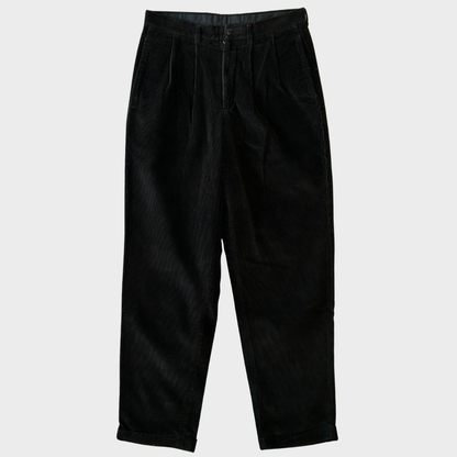 90's  NAUTICA ノーティカ コーデュロイ パンツ 黒 (W34/L34) /B1368P-SO