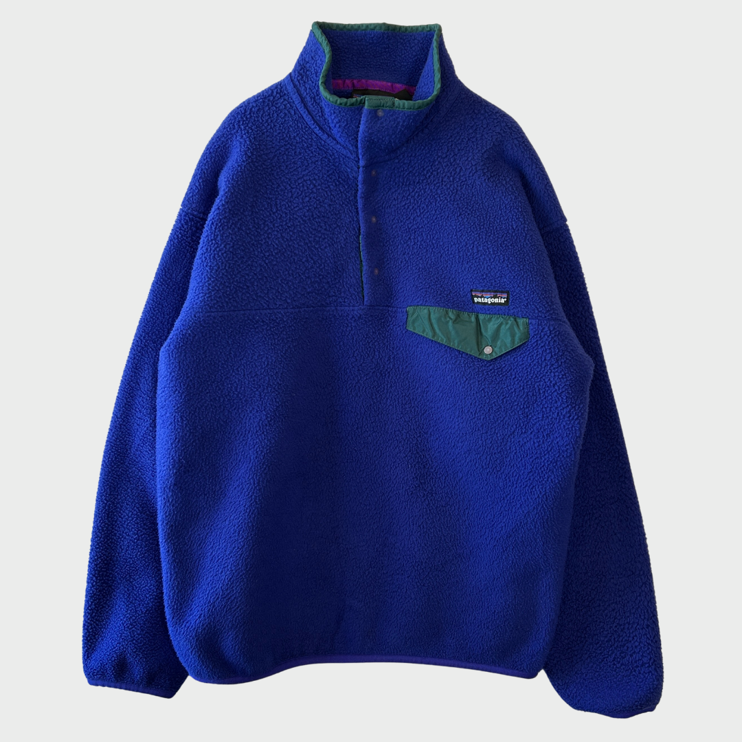 Patagonia パタゴニア スナップT フリース 青 M /A8808FSO