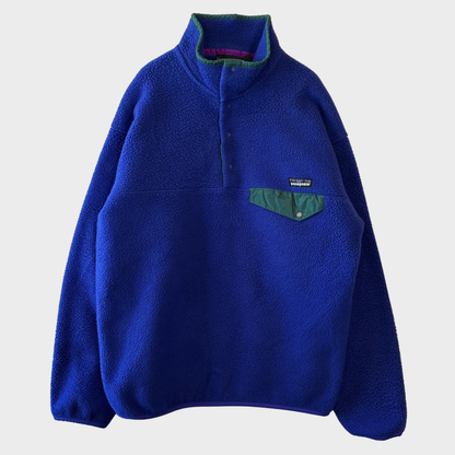 Patagonia パタゴニア スナップT フリース 青 M /A8808FSO
