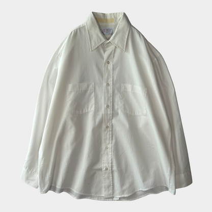 90's RED KAP レッドキャップ シャツ ホワイト (17 1/2)/B3013SH-SO