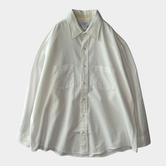 90's RED KAP レッドキャップ シャツ ホワイト (17 1/2)/B3013SH-SO
