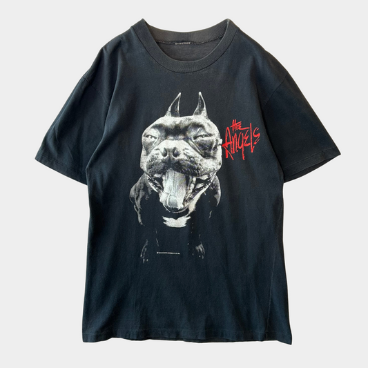 90's The Angels"Dogs Are Talking"　プロモTシャツ 黒/A6529T-SO