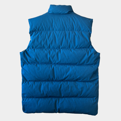 70's CAMP7 キャンプ7 ダウンベスト ブルー(XL)/A9880V-SO