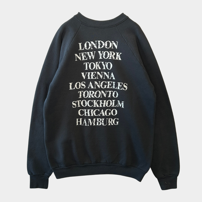 80's Fruit of the loom オペラ座の怪人 ミュージカルスウェット 黒 (XL)/B3156S-SO