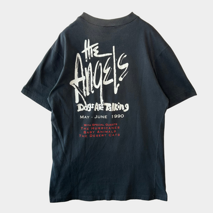 90's The Angels"Dogs Are Talking"　プロモTシャツ 黒/A6529T-SO