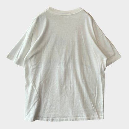 90's LOGO7 BATMAN DC COMIC バットマン Tシャツ 白 (XL)/A7280T-SO