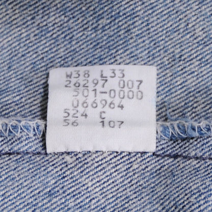 80's Levi's 501 USA 青(W38L33)/A3602P-S