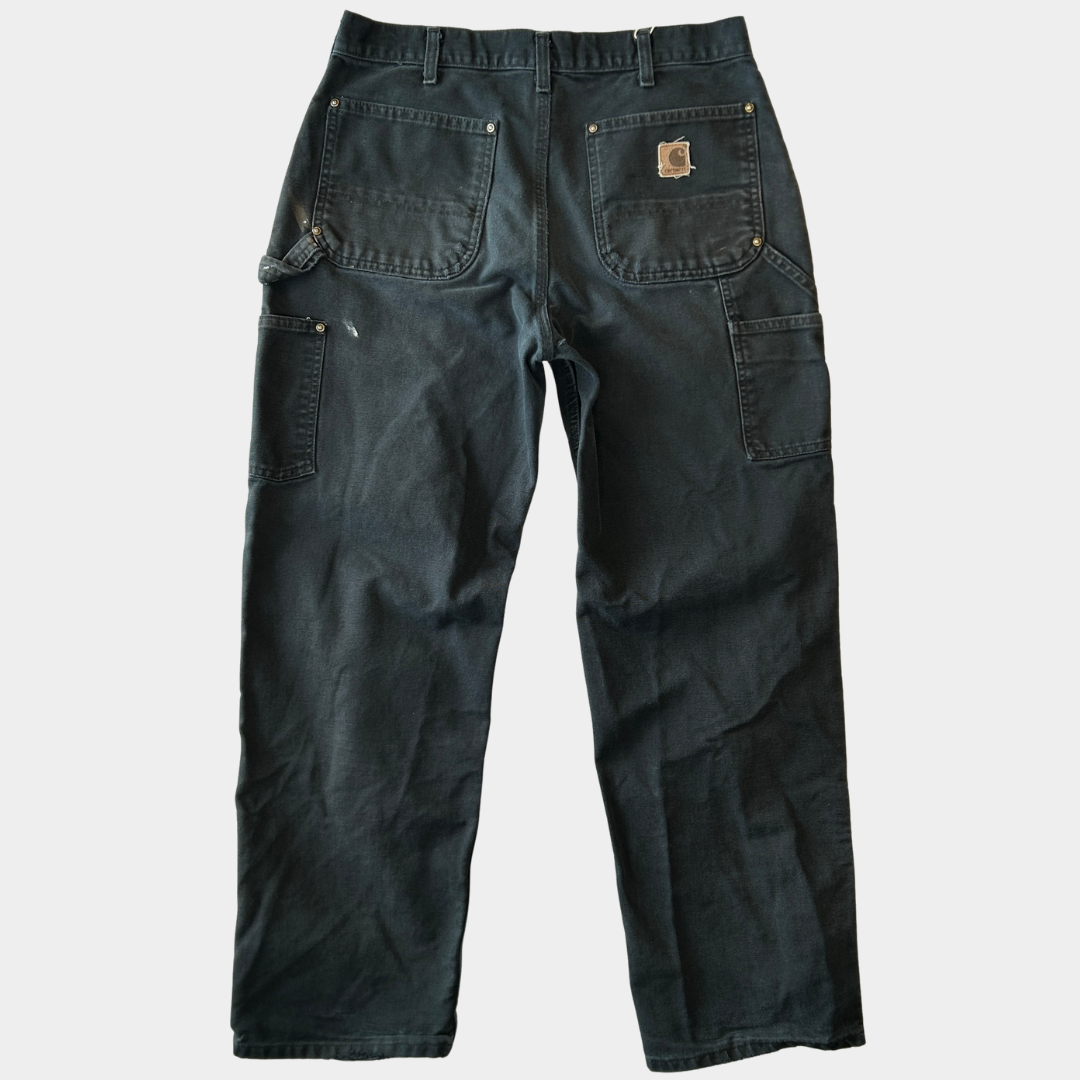 00's Carhartt カーハート ダブルニー ワークパンツ ペインター B136-BLK(33×32)/B3432P-SO