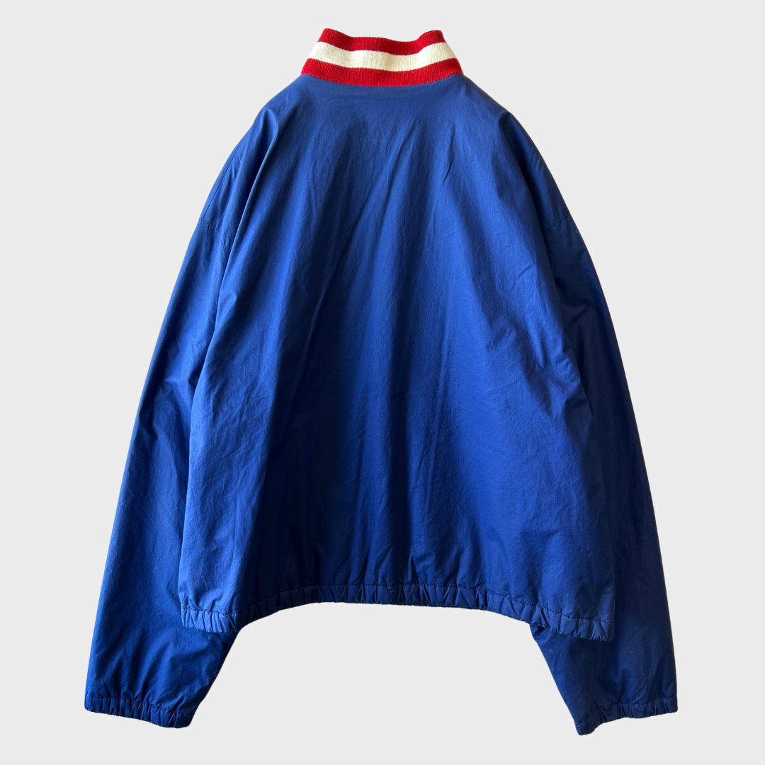 90's Ralph Lauren ラルフローレン ハーフジップ プルオーバージャケット 青 (XL) /B3092O-SO