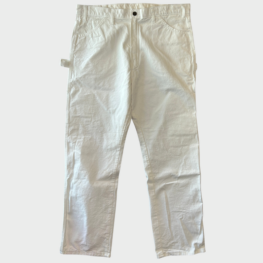 00's Dickies ディッキーズ ペインターパンツ 白 (36×30)/B2251P-SO