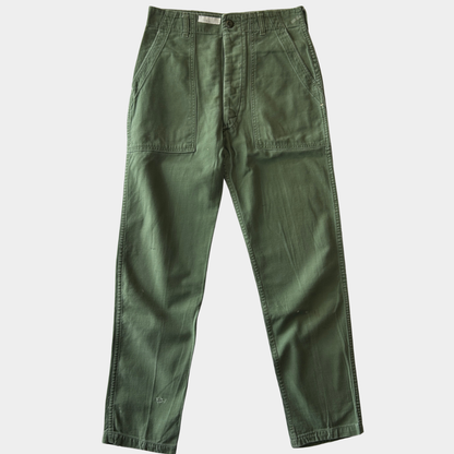 60's~70's U.S.ARMY OG-107 Utility Pants ベイカーパンツ (30×31)/A7129P-SO