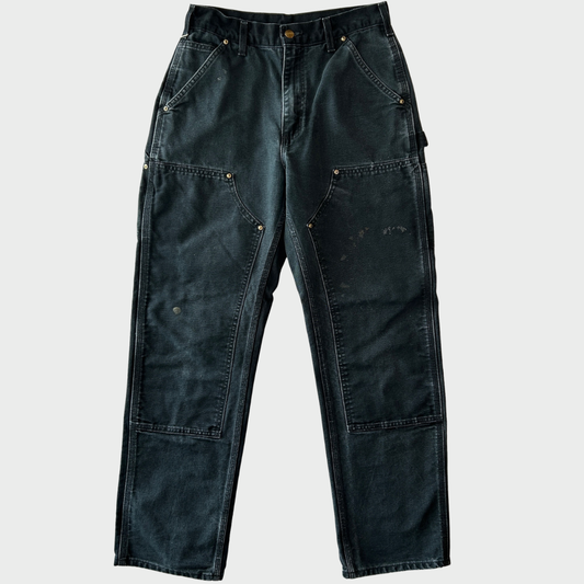 00's Carhartt カーハート ダブルニーパンツ B01 BLK (30×32)/B2941P-SO