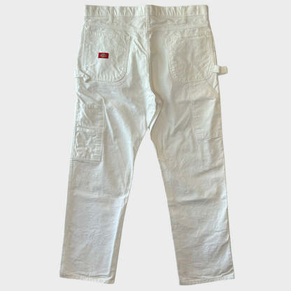 00's Dickies ディッキーズ ペインターパンツ 白 (36×30)/B2251P-SO