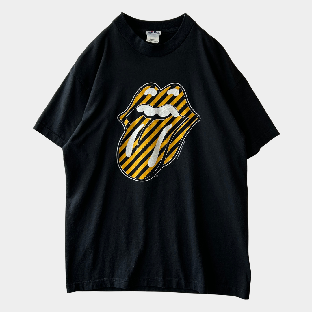 90's Rolling Stones ローリング・ストーンズ No Security '99ツアーTシャツ 黒(L)/C1074T-SO
